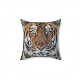 Beautiful Tiger  Spun Polyester Square Pillow gift