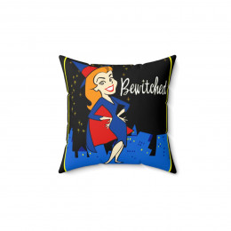 Bewitched Pillow Spun Polyester Square Pillow gift