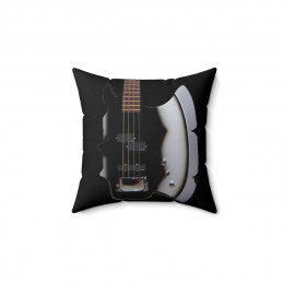 KISS Gene Simmons Axe Bass Guitar  Pillow Spun Polyester Square Pillow gift