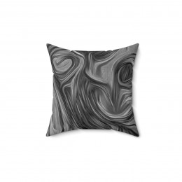 Color Swirl  Design number 7 Pillow Spun Polyester Square Pillow