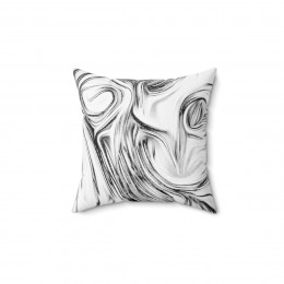  Color Swirl  Design number 8 Pillow Spun Polyester Square Pillow